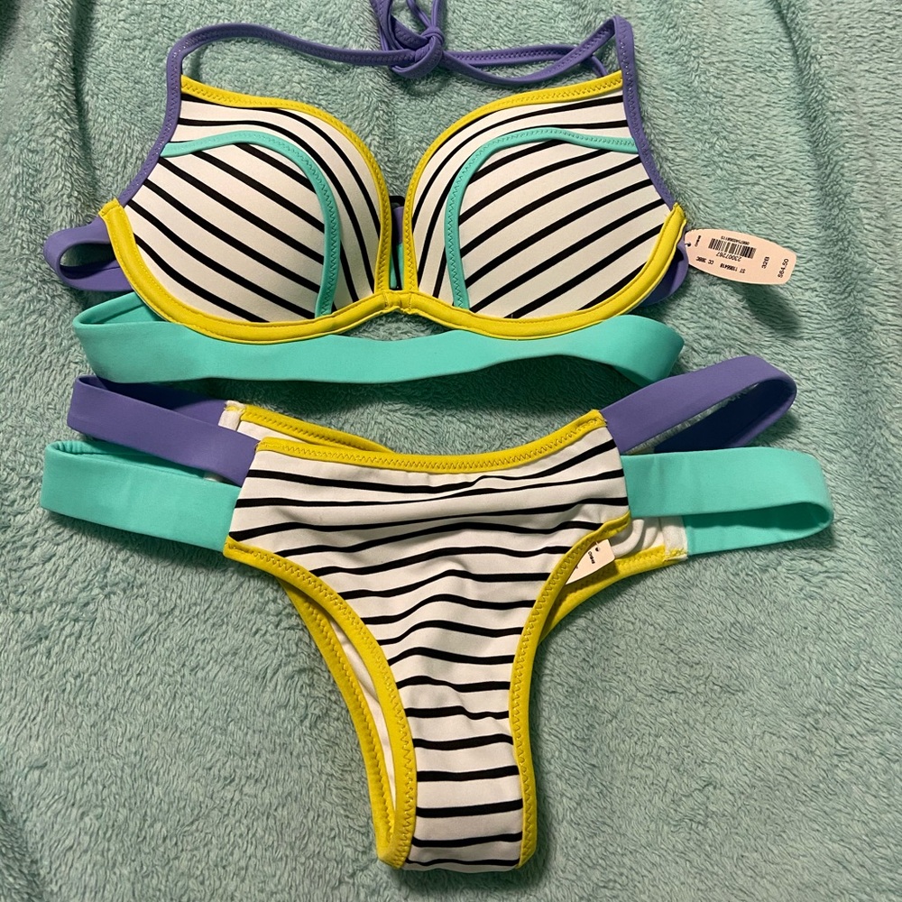 Victoria secret swim top and bottom